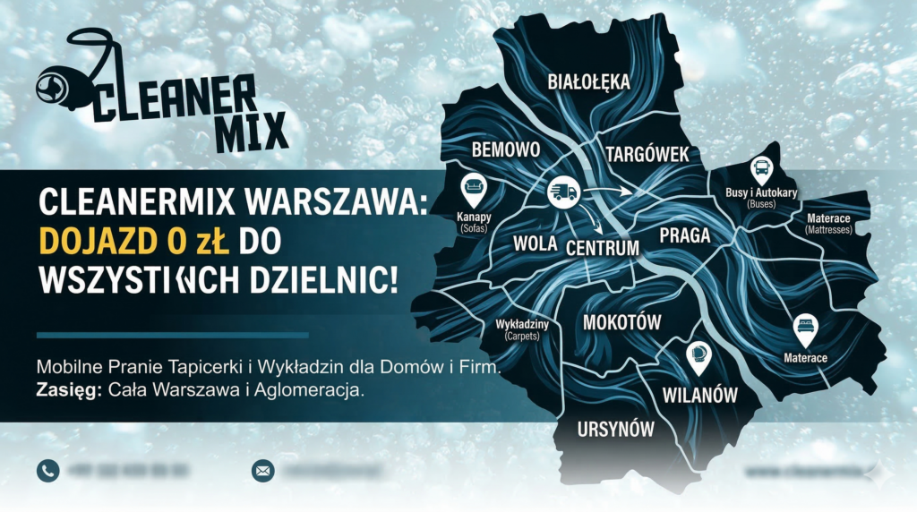 Pranie Tapicerki Warszawa