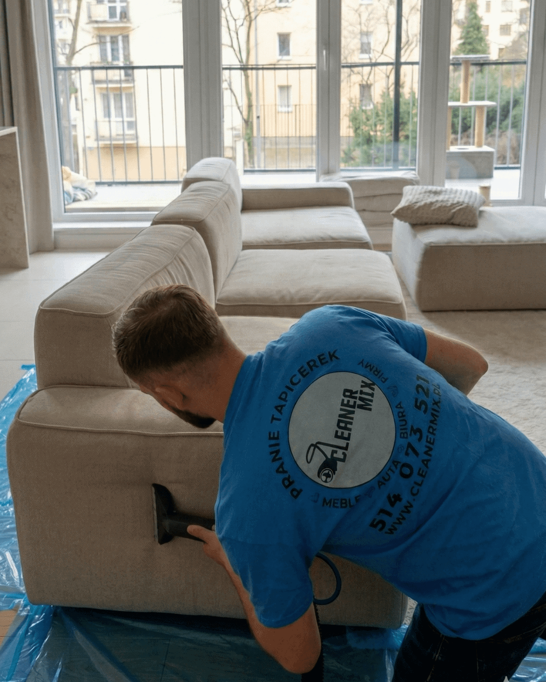 Pranie Tapicerki meblowej Ekspert Cleaner Mix